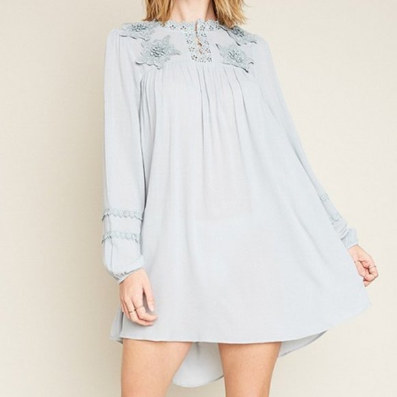 NWT Hayden LA Floral Lace Tunic - Picture 4 of 5